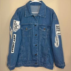 Vintage Fashion Week Jean Jacket